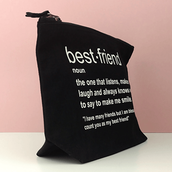 Best Friend Makeup Bag - Personalized Custom Gift