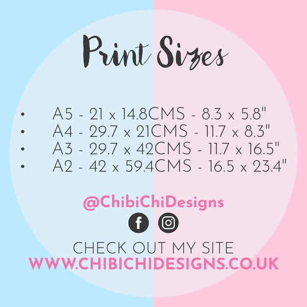 First Day of School Board - Personalised Space Theme Prints Chibi Chi Designs