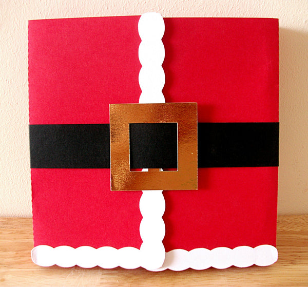 Holidays Christmas Santa CD and DS Sized Gift Box, Christmas Wrapping, Christmas Gift Box, Holiday Gift Box, Santa Gift Box ChibiChiDesign