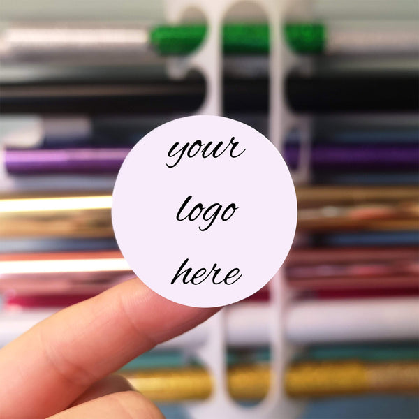 Packaging Stickers, Business Logo Stickers, Custom Logo Stickers, Round Stickers, Product Labels ChibiChiDesign