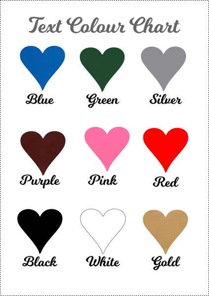 Personalised Bride Hanger Decals - Choose Your Colours Wedding Hangers Chibi Chi Designs