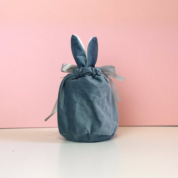 Personalised Easter Bunny Fabric Gift Bag Tote Bags ChibiChiDesign