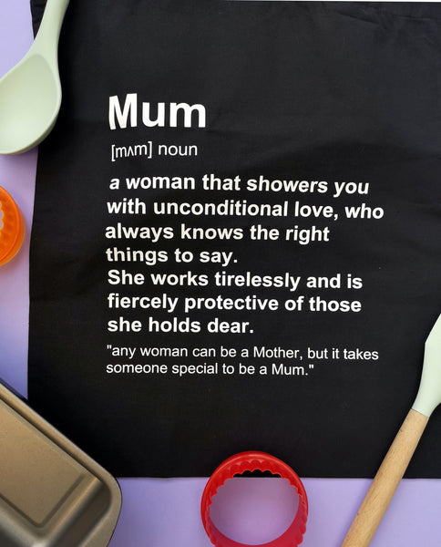 Personalised Mum Canvas Tote Bag - Ready to Ship, Available in 3 Colours ChibiChiDesign