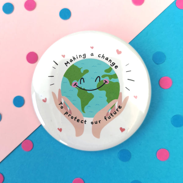 Save the plant badge Badges ChibiChiDesign