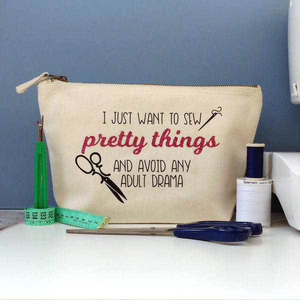 Sewing Notions Bag Accessory Bag ChibiChiDesign