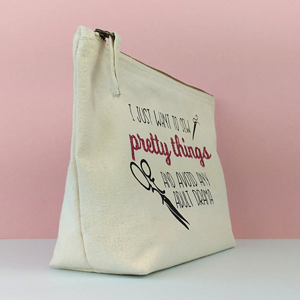 Sewing Notions Bag Accessory Bag ChibiChiDesign