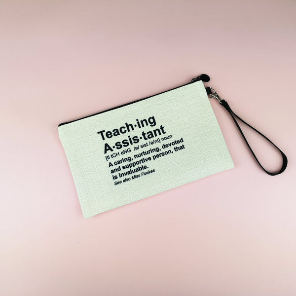 Teacher Book Bag and Pencil Case Gift Set Tote Bags ChibiChiDesign