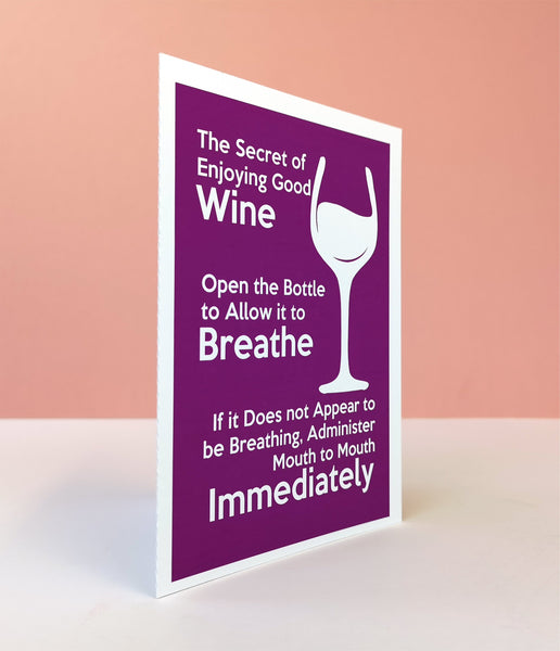 Wine Cards, Funny Birthday Cards, Best Friend Birthday Card ChibiChiDesign