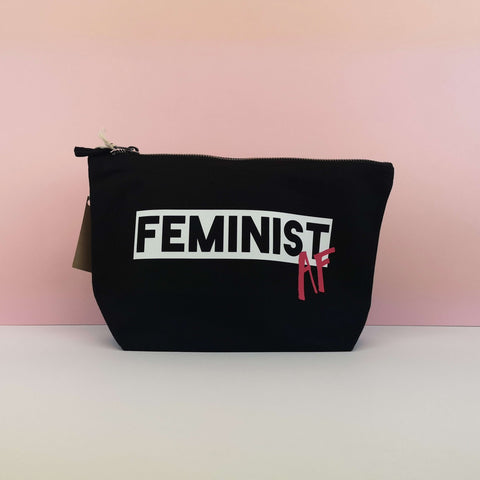 Edgy Feminist AF Makeup Bag