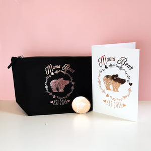 Personalised Mothers Day Mama Bear Gift Set Chibi Chi Designs 