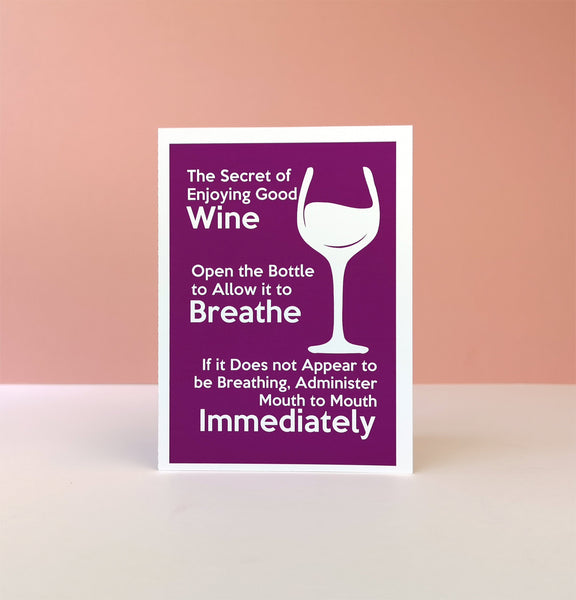 Wine Cards, Funny Birthday Cards, Best Friend Birthday Card ChibiChiDesign 